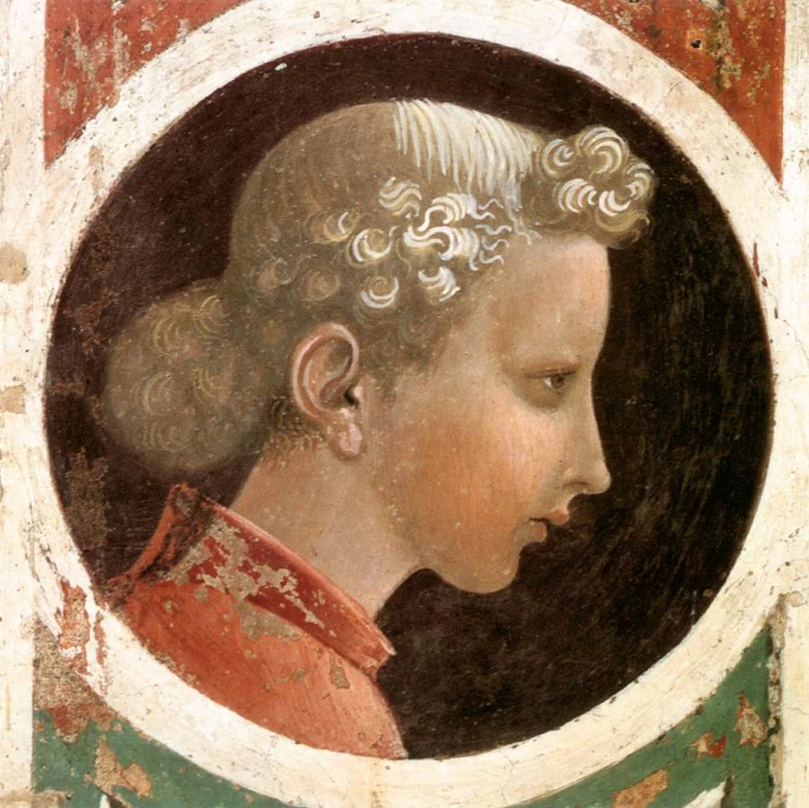 Tondo con testa - Duomo di Prato